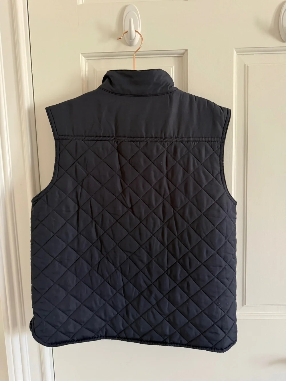 J.Crew Crewcuts Boys Navy Quilted Walker vest - Size 10